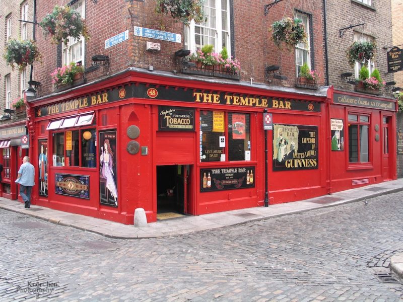 Red-Bar, Temple Bar District, Dublin, Irland