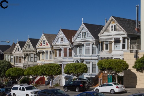 Postcard Row San Francisco