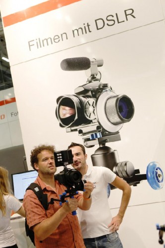 Filmen mit der DSLR © Foto: Koelnmesse GmbH