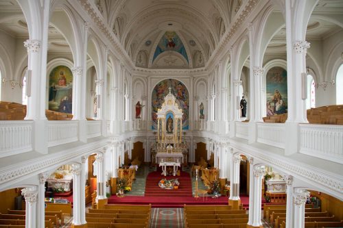 Saint Peter's Catholic Church, Chteicamp, Nova Scotia, Canada