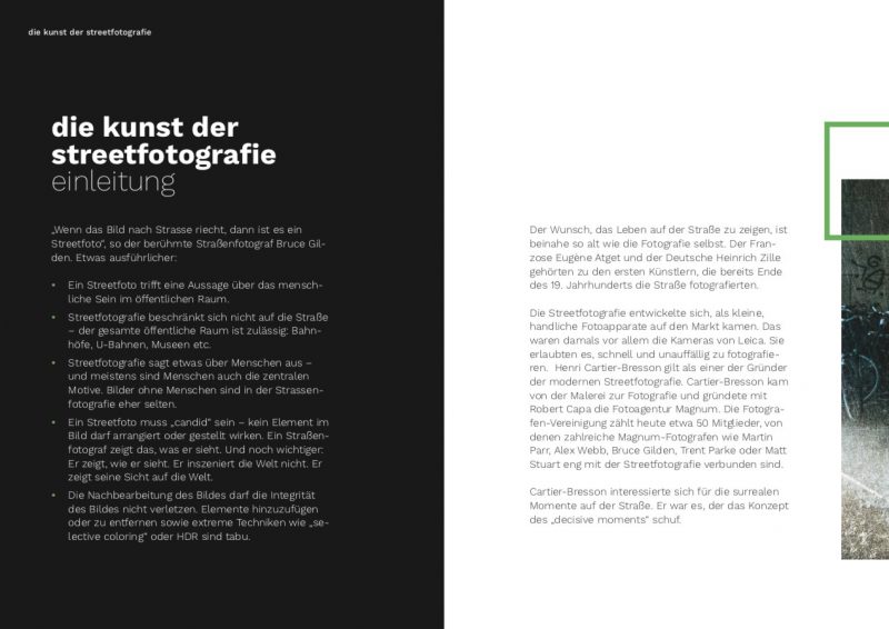 Einleitung eBook "Die Kunst der Streetfotografie"