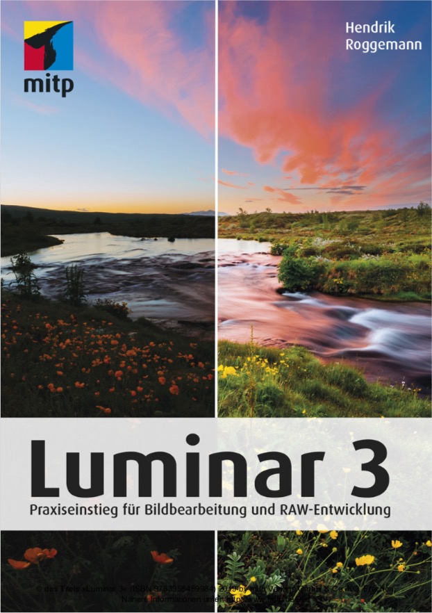 Luminar3 von Hendrik Roggemann, Cover © mitp Verlag