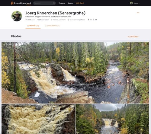 Mein Locationscout Profil