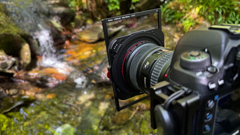 Das Kase ARMOUR Filter System im Einsatz - Pol- und reverse GND-Filter